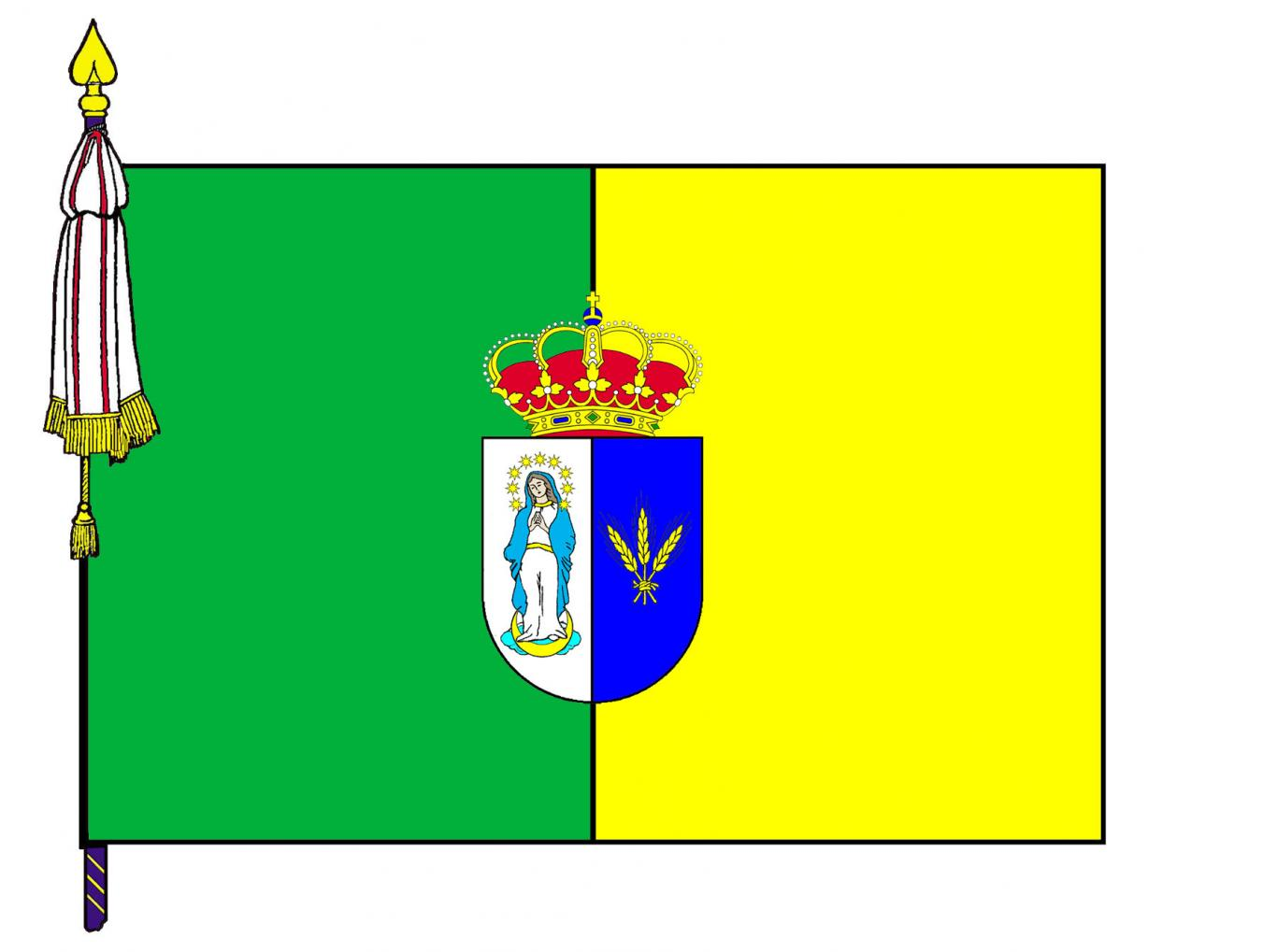 Bandera de Ajalvir