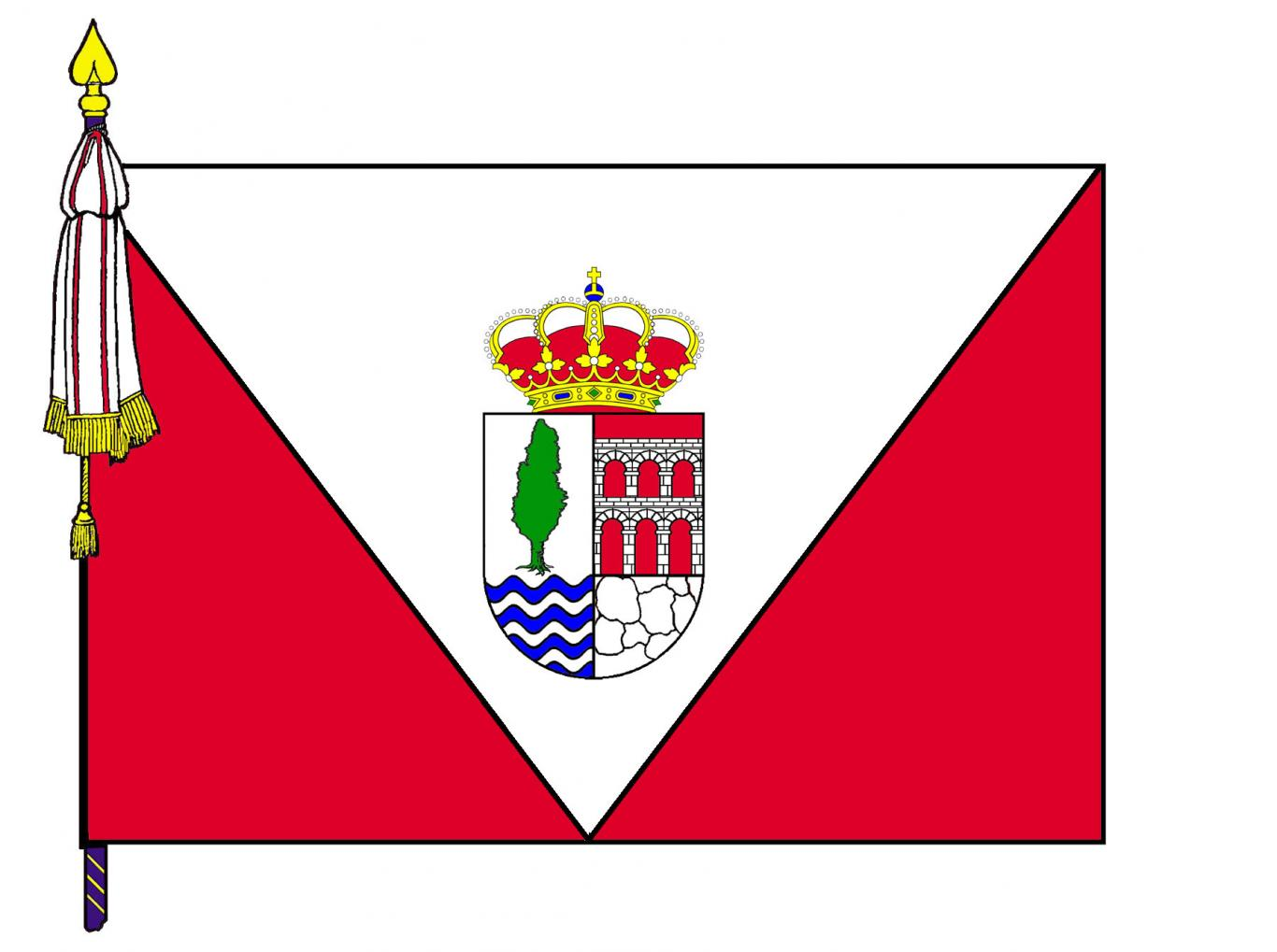 Bandera de Alameda del Valle