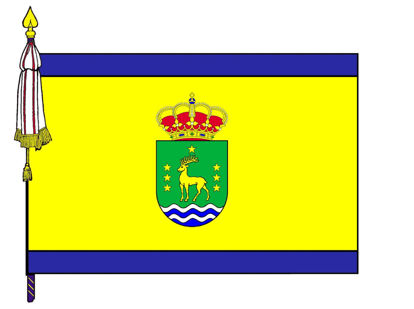 Bandera de Cervera de Buitrago