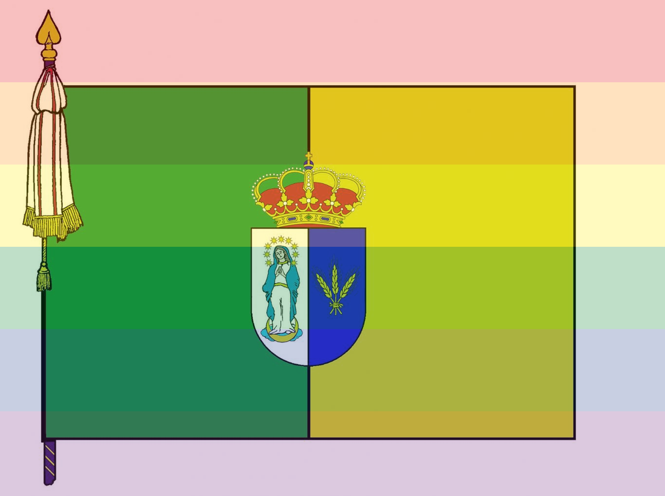 Bandera de Ajalvir