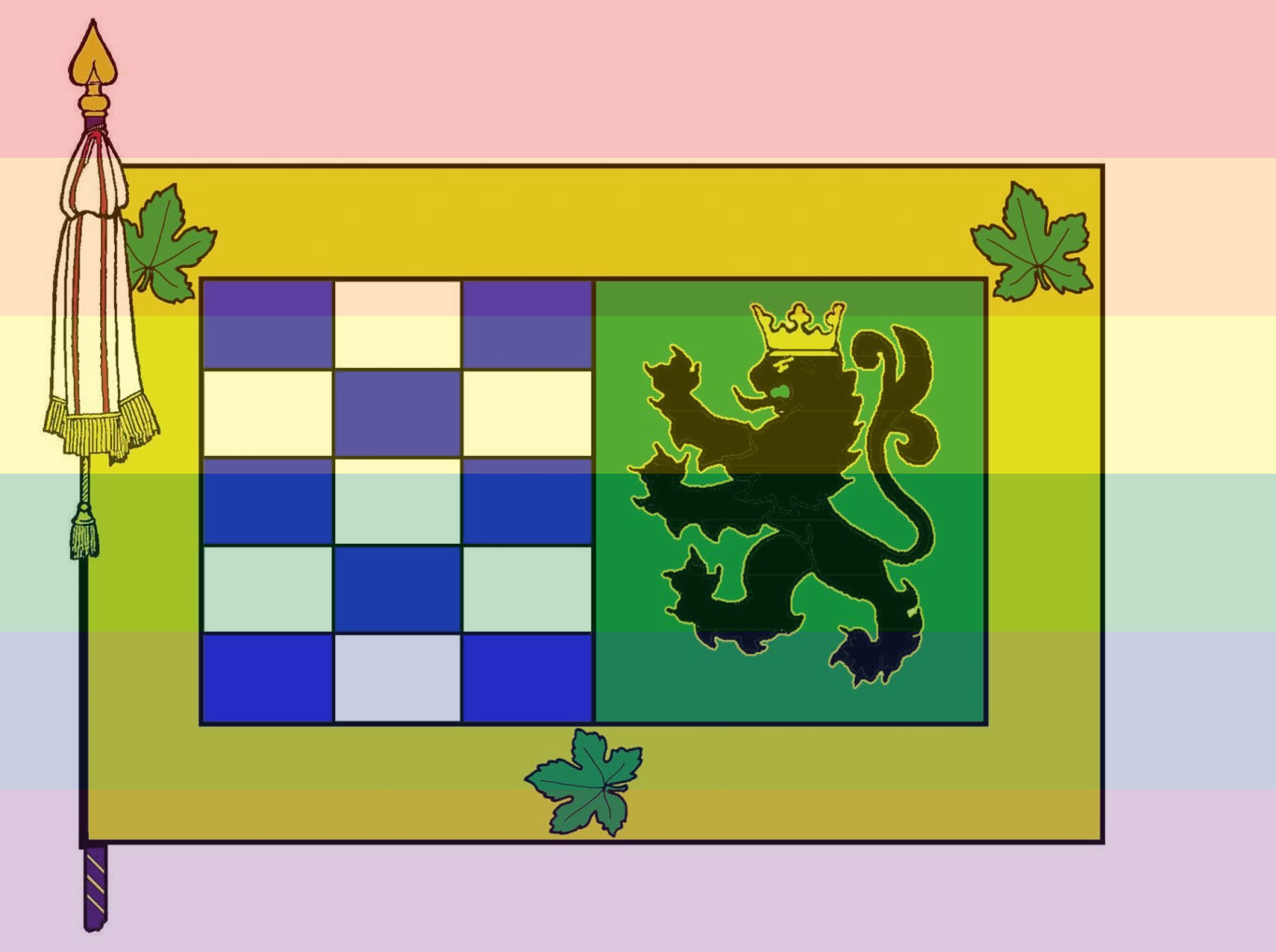 Bandera de Belmonte de Tajo