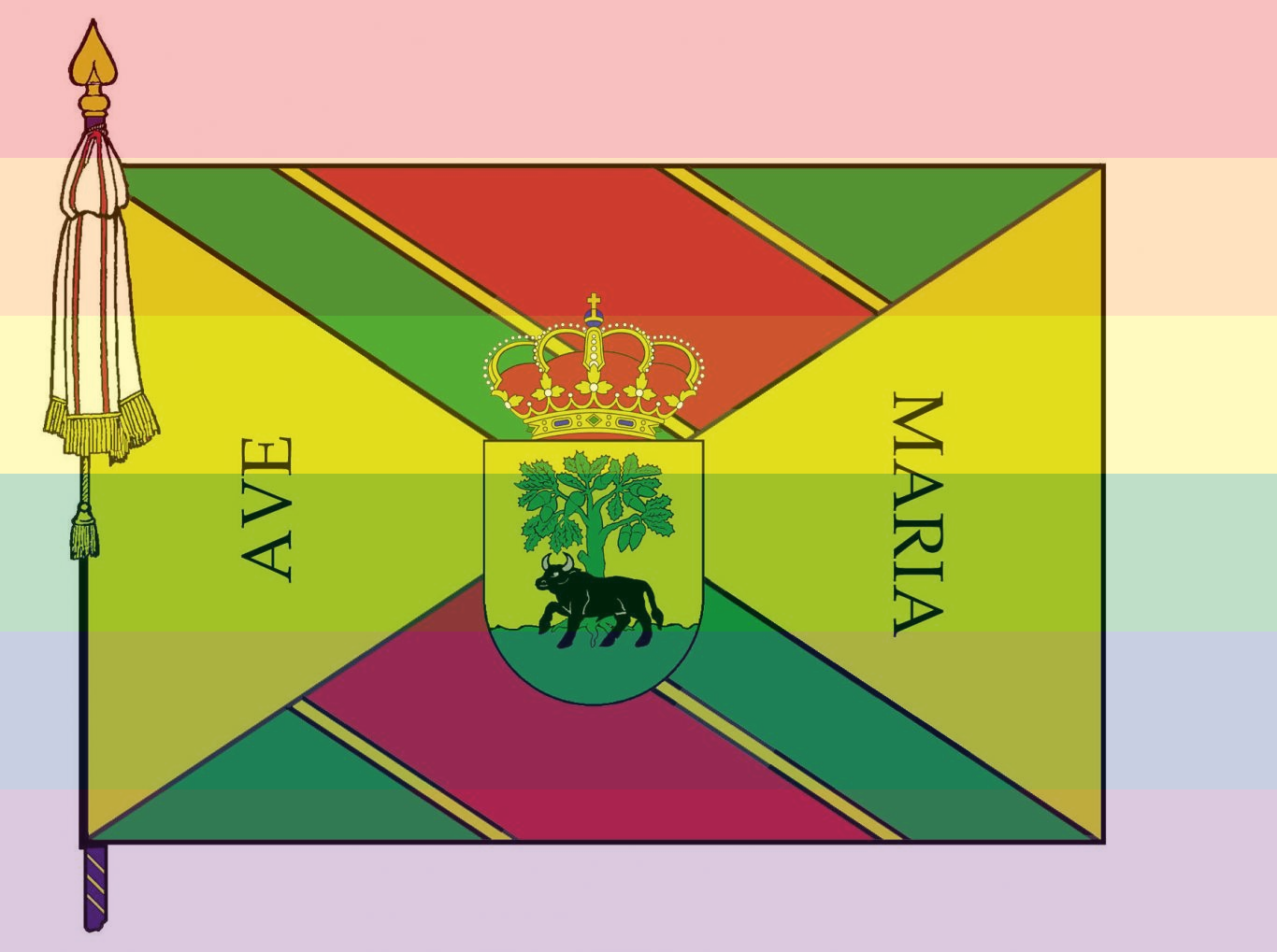 Bandera de Buitrago del Lozoya