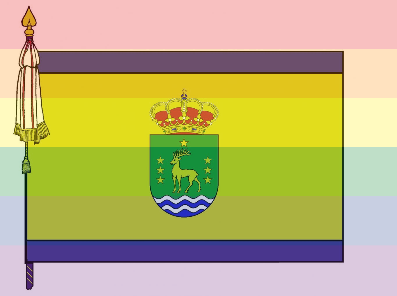 Bandera de Cervera de Buitrago