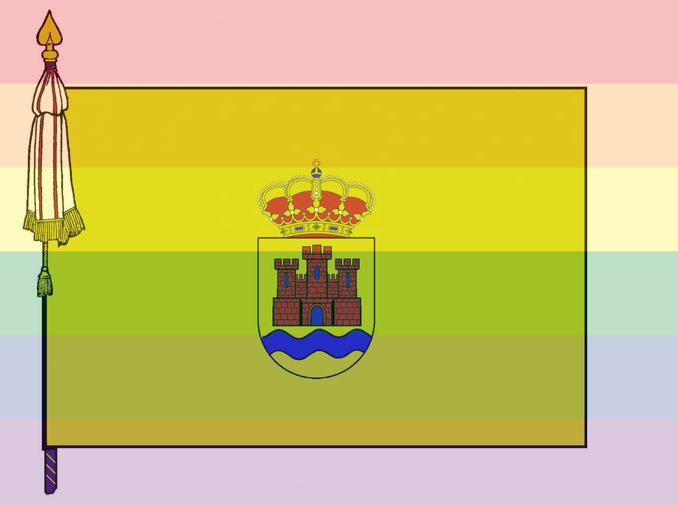 Bandera de Fuentidueña de Tajo