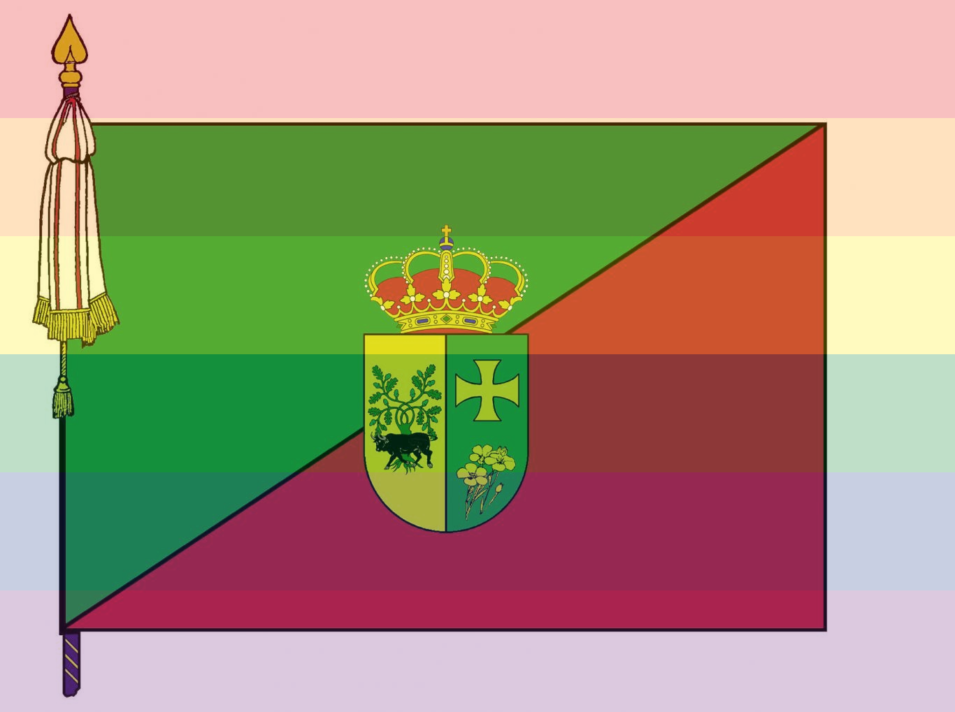 Bandera de Prádena del Rincón