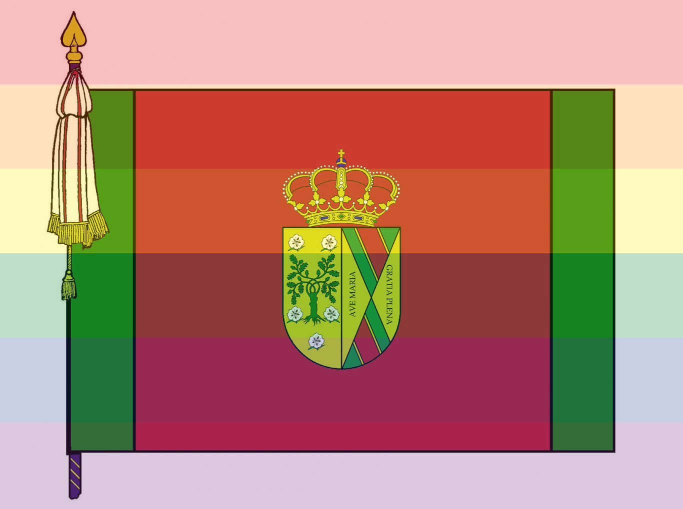 Bandera de Robledillo de la Jara