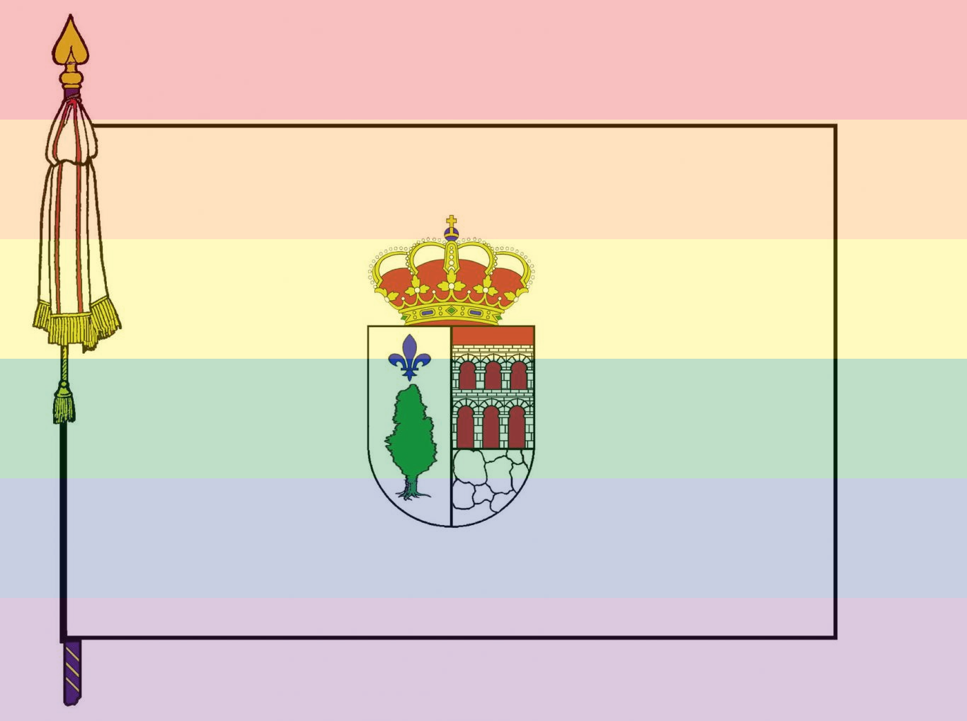 Bandera de Santa María de la Alameda