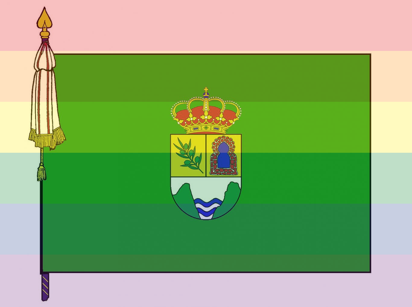 Bandera de Valdilecha