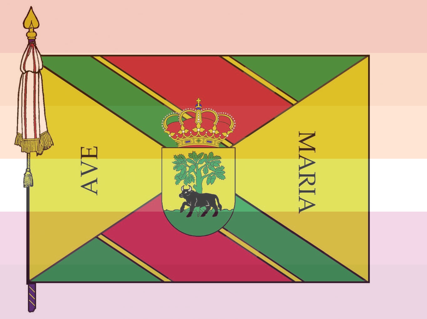 Bandera de Buitrago del Lozoya
