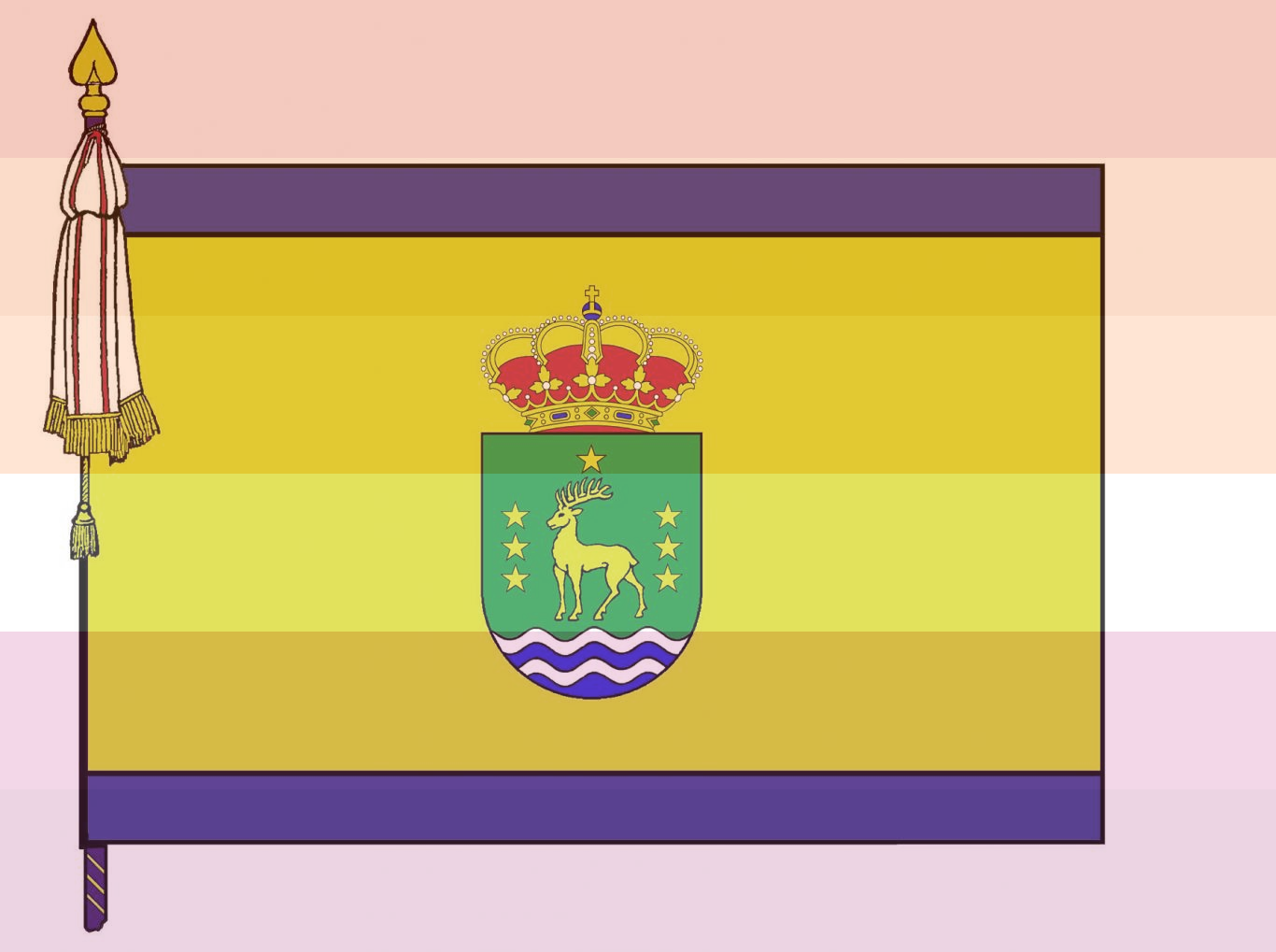 Bandera de Cervera de Buitrago