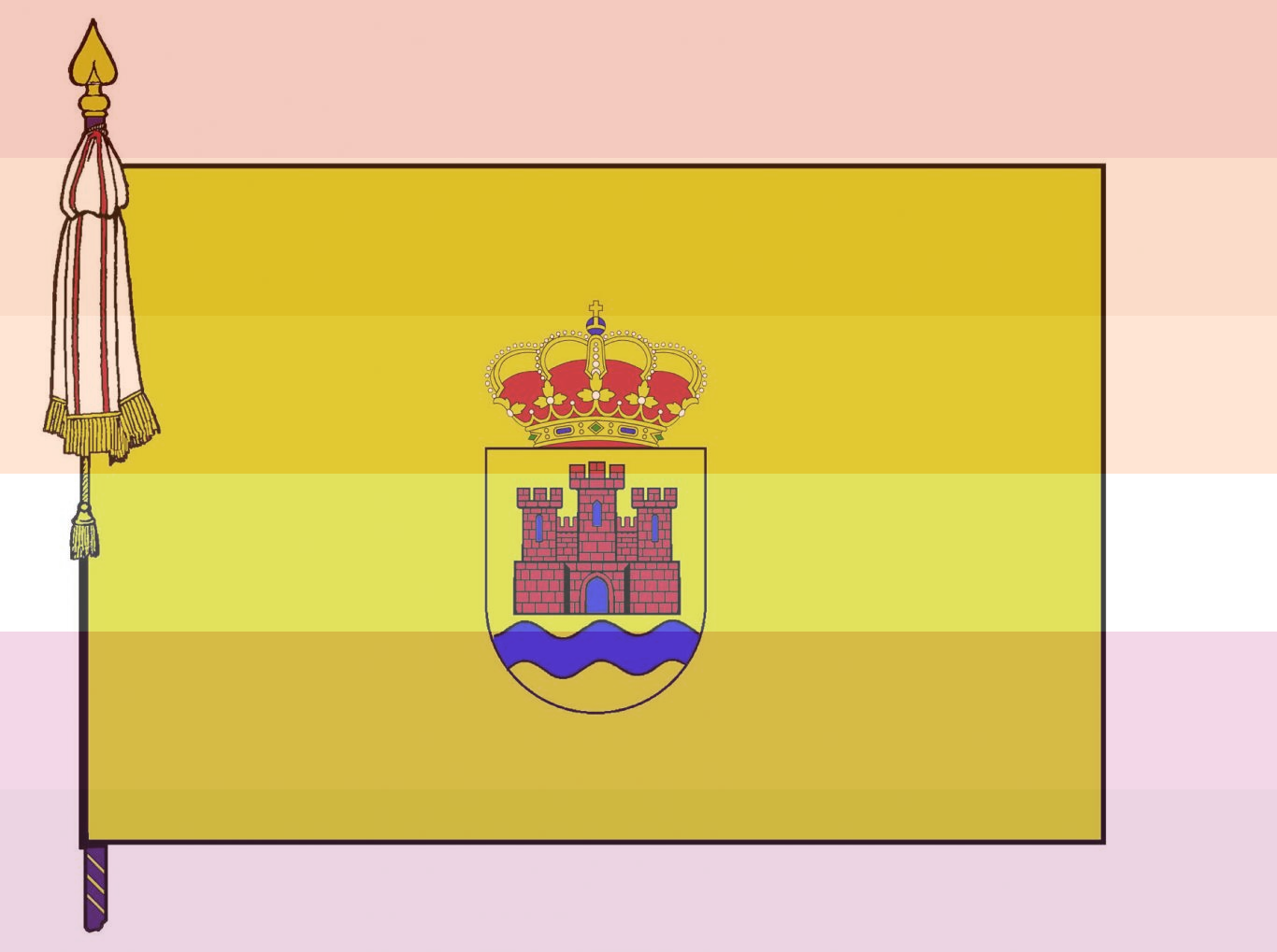 Bandera de Fuentidueña de Tajo