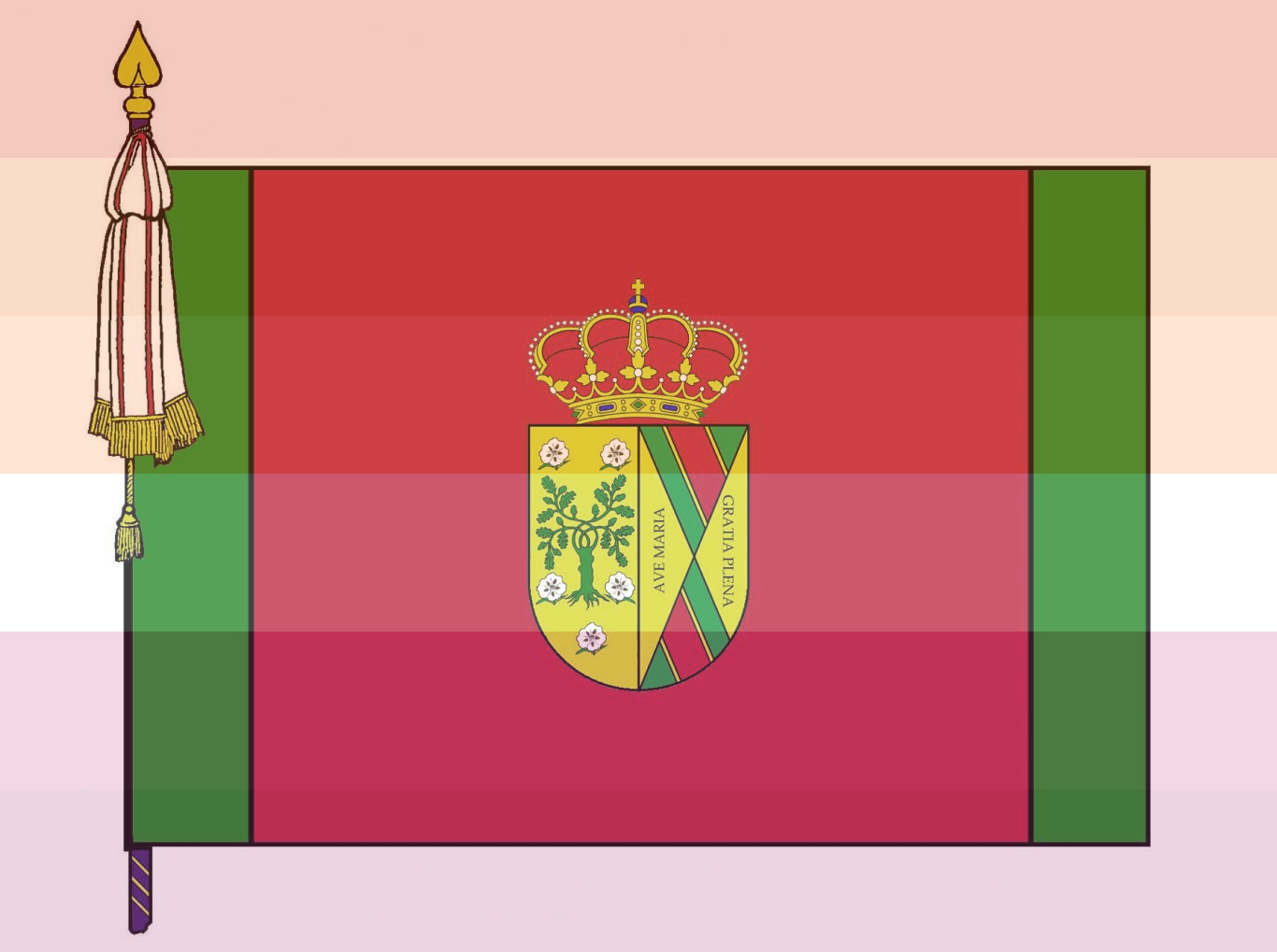 Bandera de Robledillo de la Jara