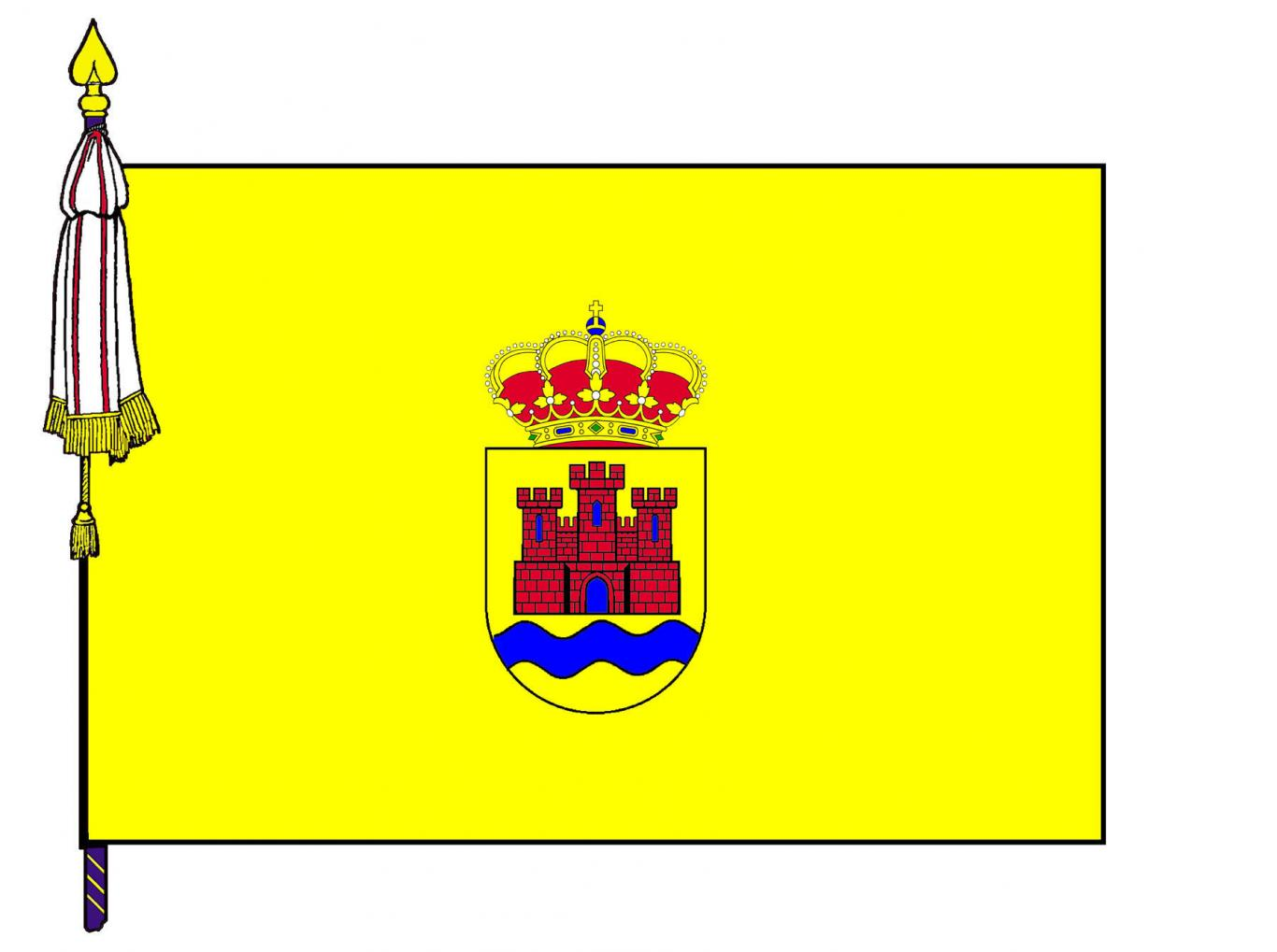 Bandera de Fuentidueña de Tajo
