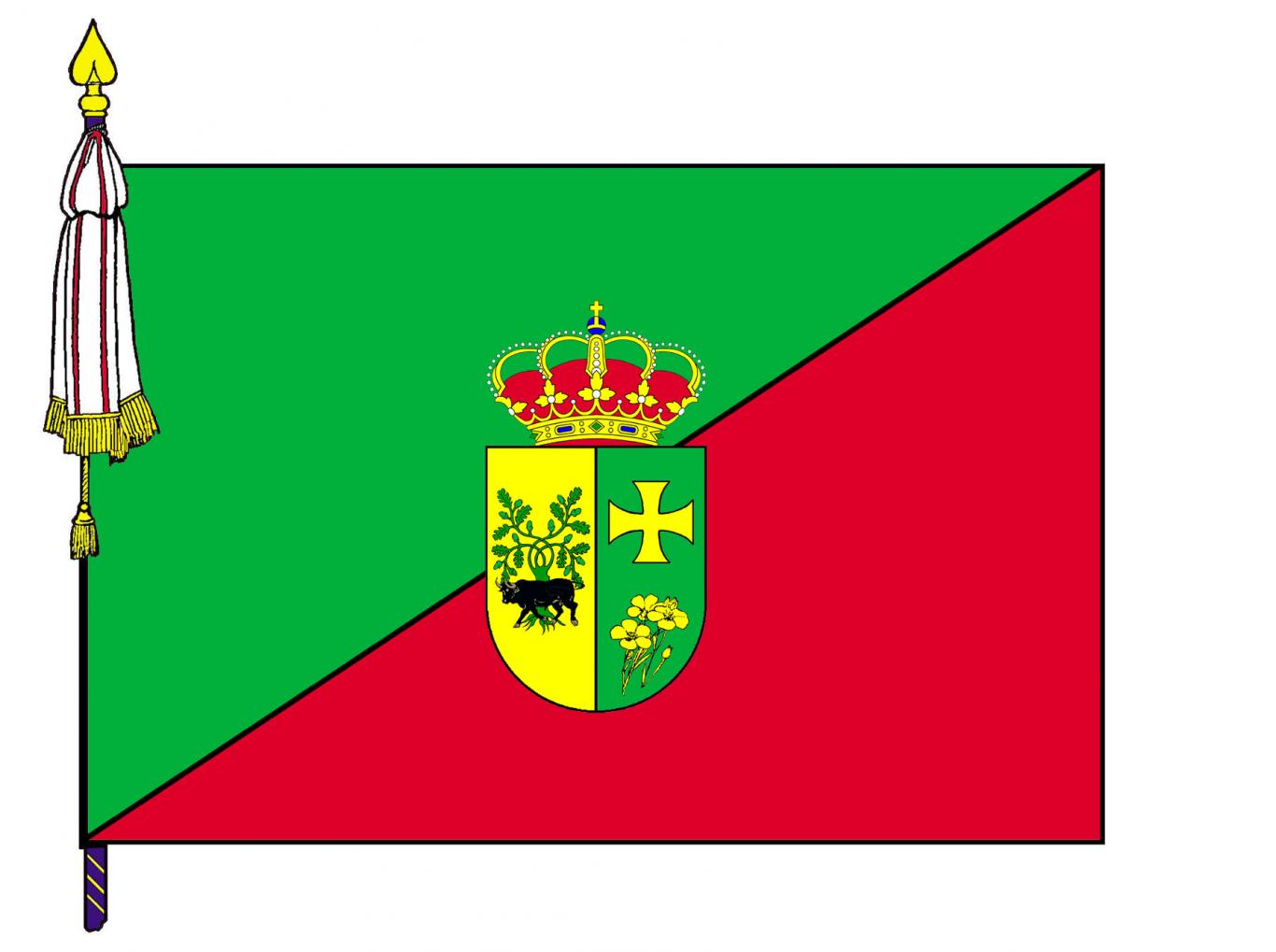 Bandera de Prádena del Rincón